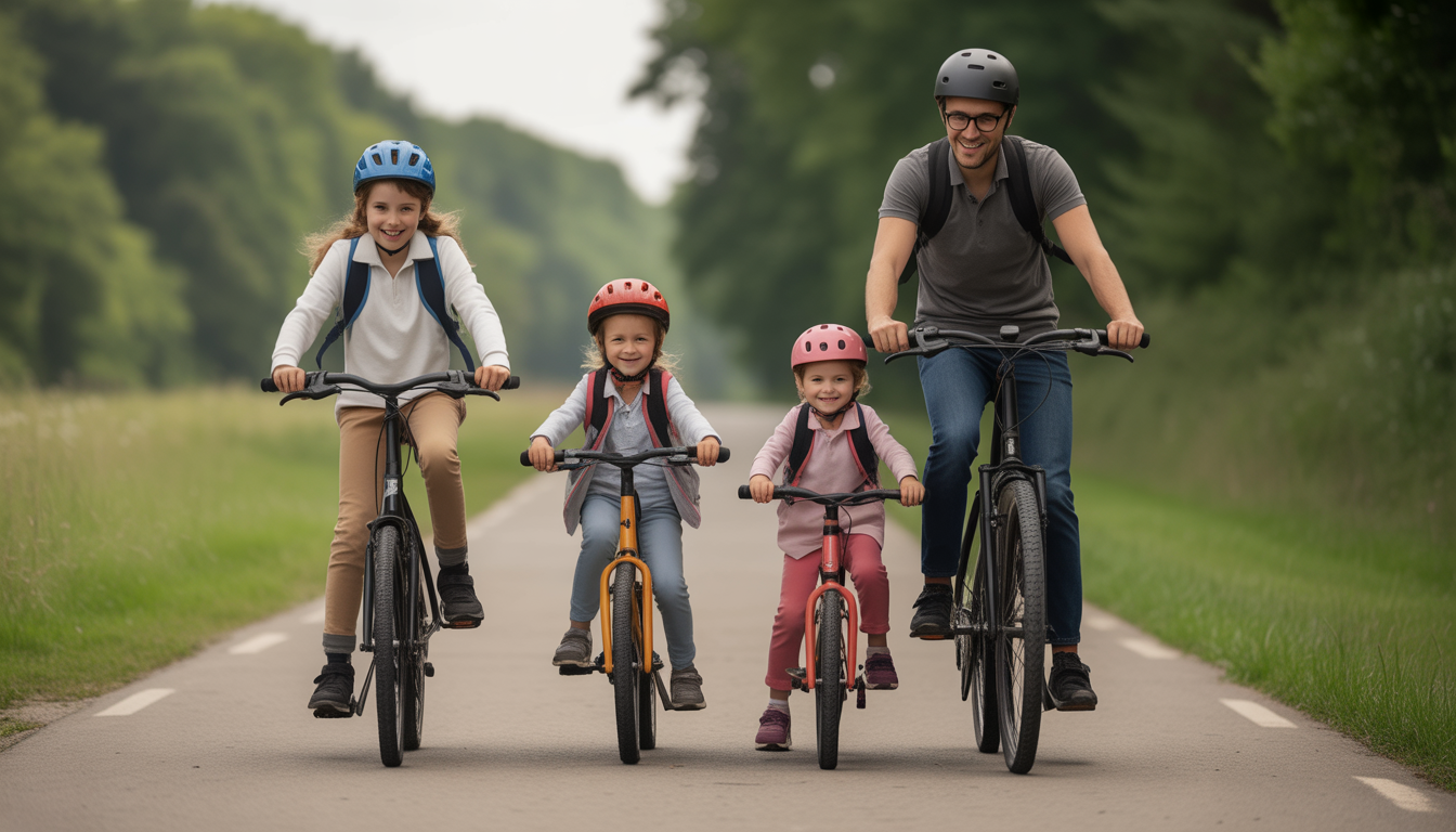 Vélo famille équipement Mon image