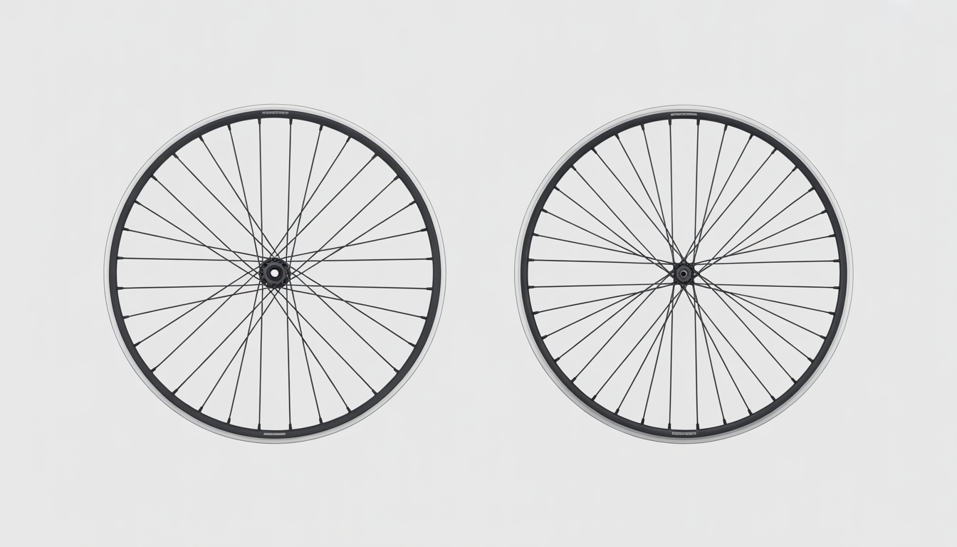 rayonnage roue croisé vs radial Mon image